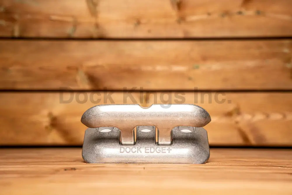 8″ Flip Up Dock Cleat, Polished Almag 35 Aluminum