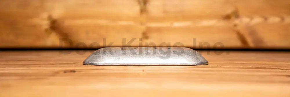 8″ Flip Up Dock Cleat, Polished Almag 35 Aluminum