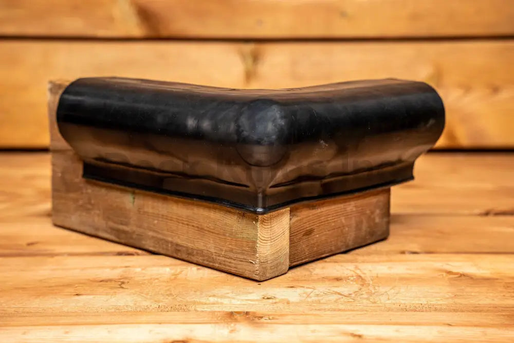 HD flexible PVC dock corner is made in a solid one-piece construction