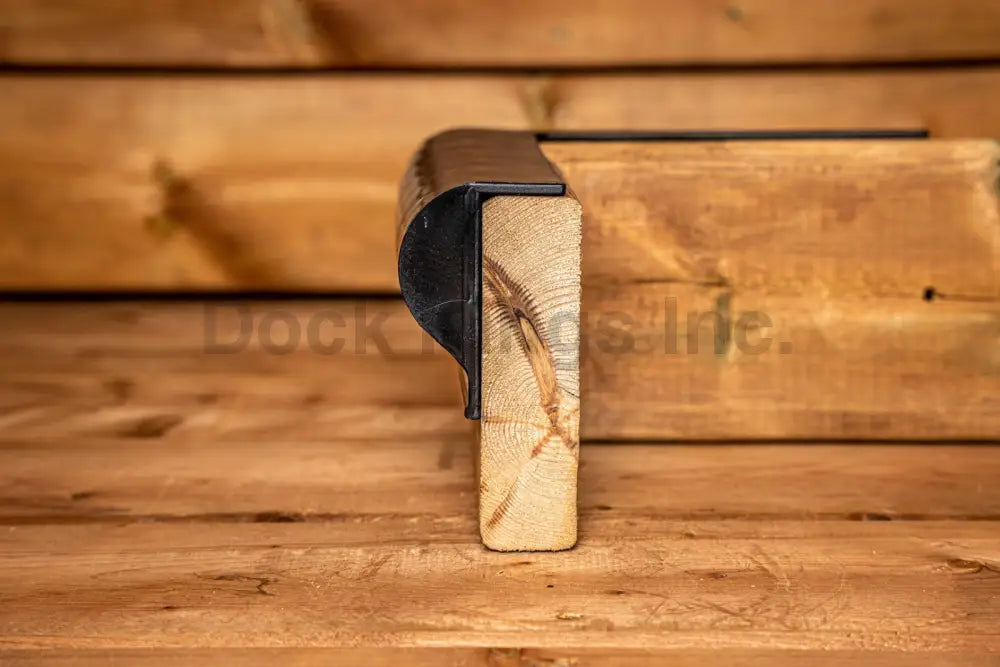 HD flexible PVC dock corner is made in a solid one-piece construction