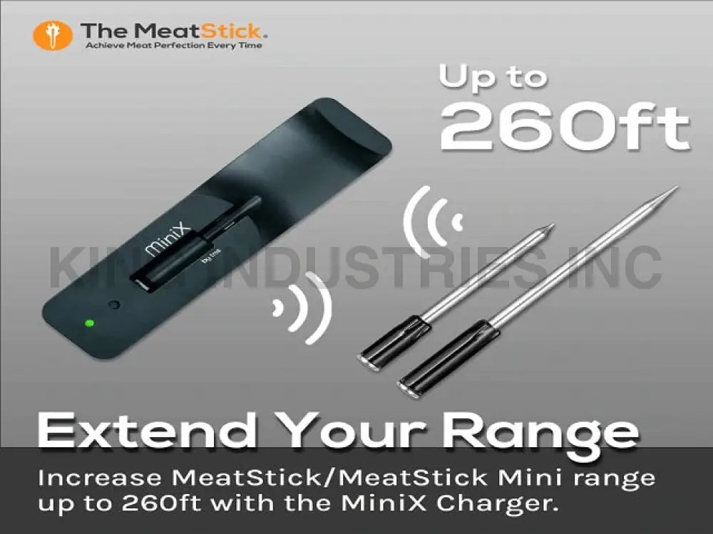 The MeatStick BBQ and Kitchen Smart Wireless Meat Thermometer SET | BBQ MeatStick BBQ and Kitchen Set