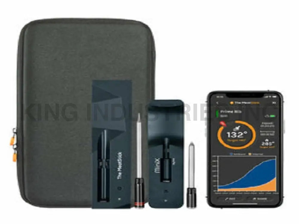 The MeatStick BBQ and Kitchen Smart Wireless Meat Thermometer SET | BBQ MeatStick BBQ and Kitchen Set