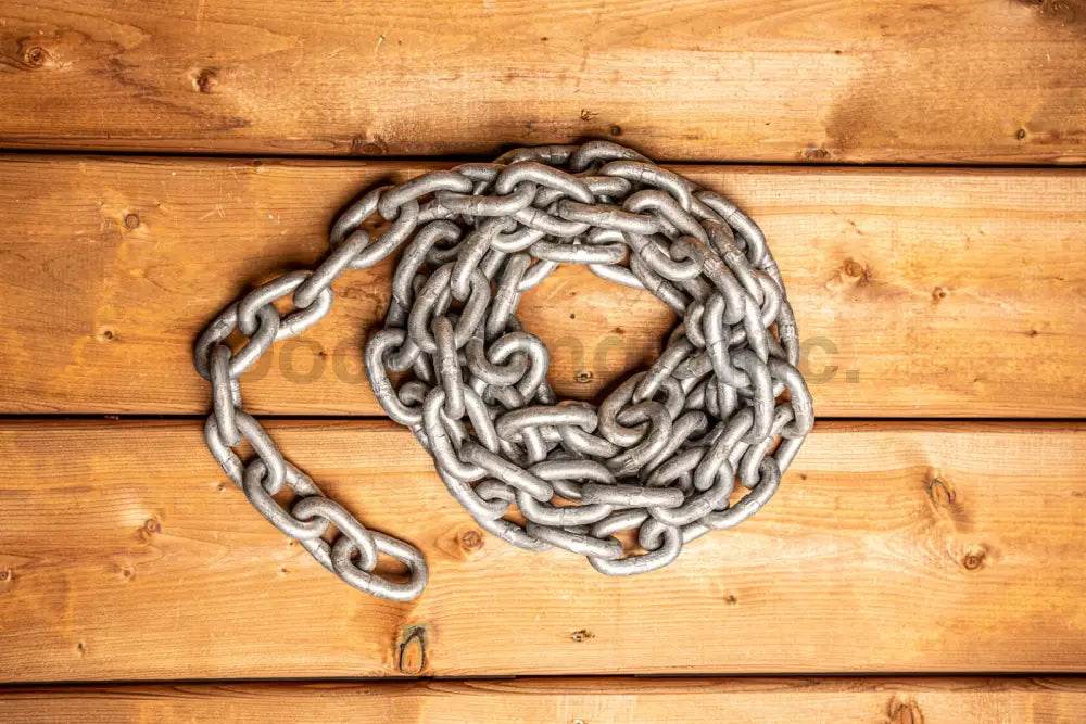 3/8 Carbon Steel Hot Dipped Galvanized Mooring Chain (Ft) Dock Hardware