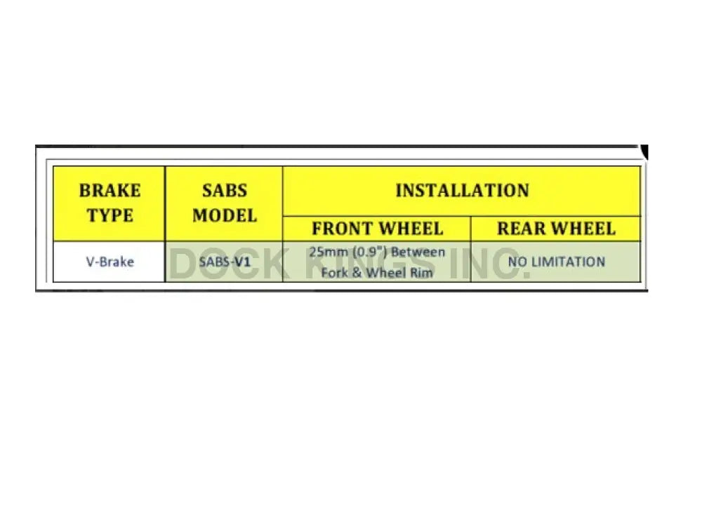 SABS V1S (Safe Anti-Locking Bicycle Braking System) | Bicycle Parts