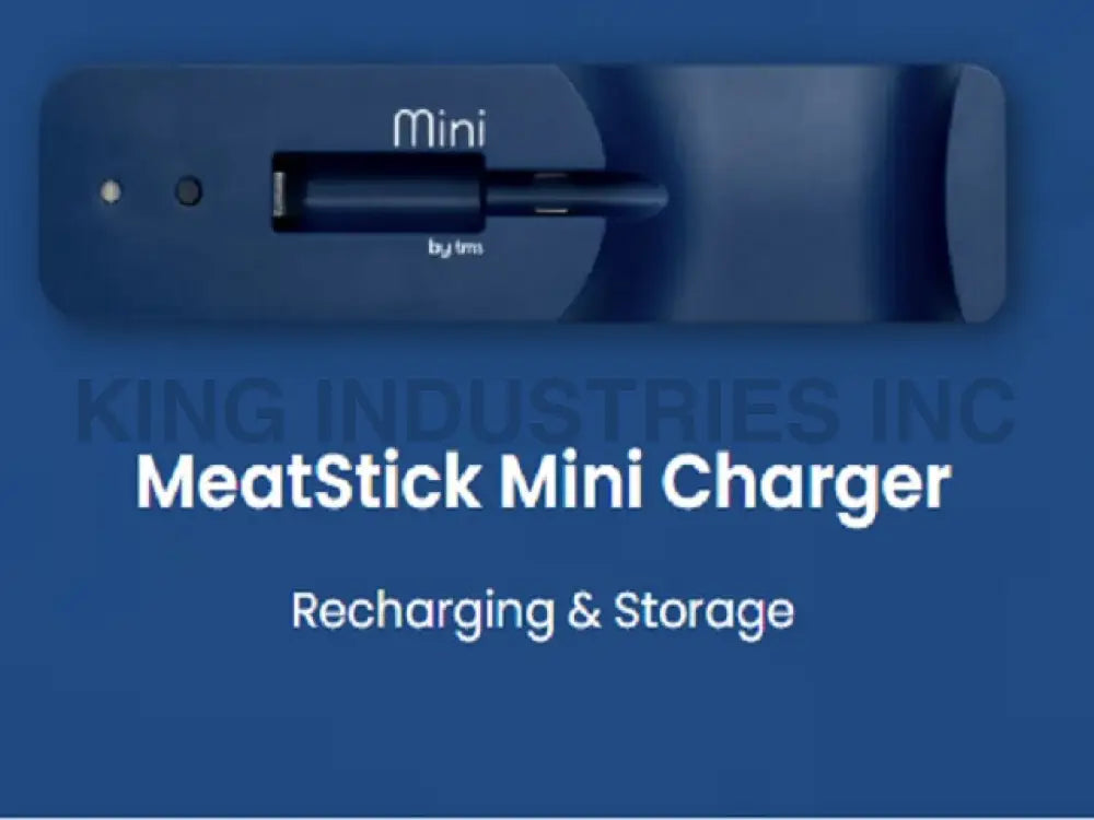 The MeatStick Mini Smart Wireless Meat Thermometer Charger | BBQ Meat Mini Thermometers