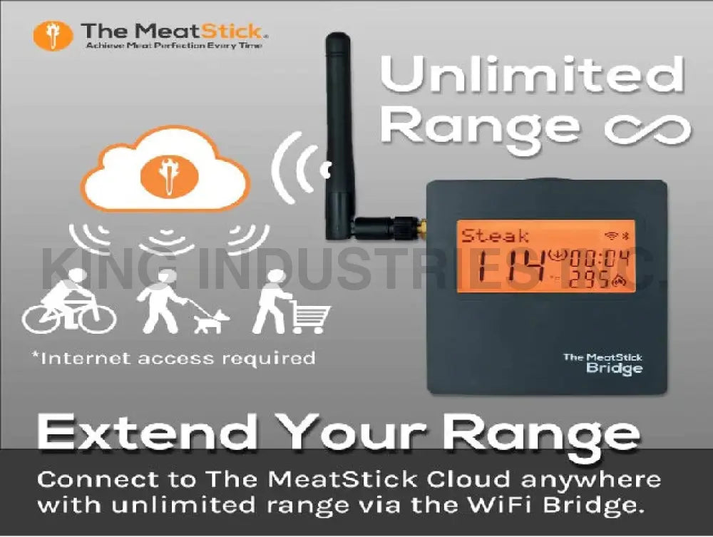 The MeatStick/Mini Smart Wireless Meat Thermometer WiFi Bridge | The MeatStick WiFi Bridge