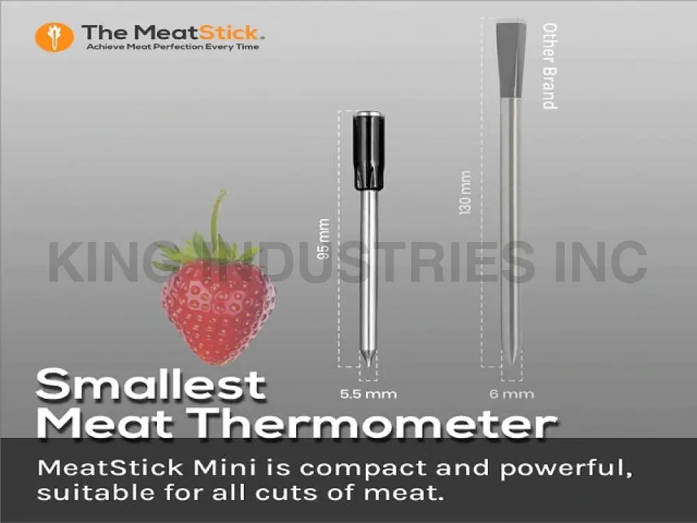 The MeatStick Mini X Smart Wireless Meat Thermometer SET | Smart Wireless Meat Thermometer Set