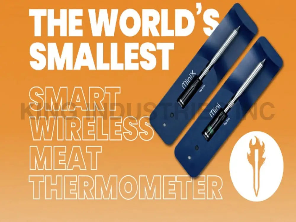 The MeatStick Mini X Smart Wireless Meat Thermometer SET | Smart Wireless Meat Thermometer Set
