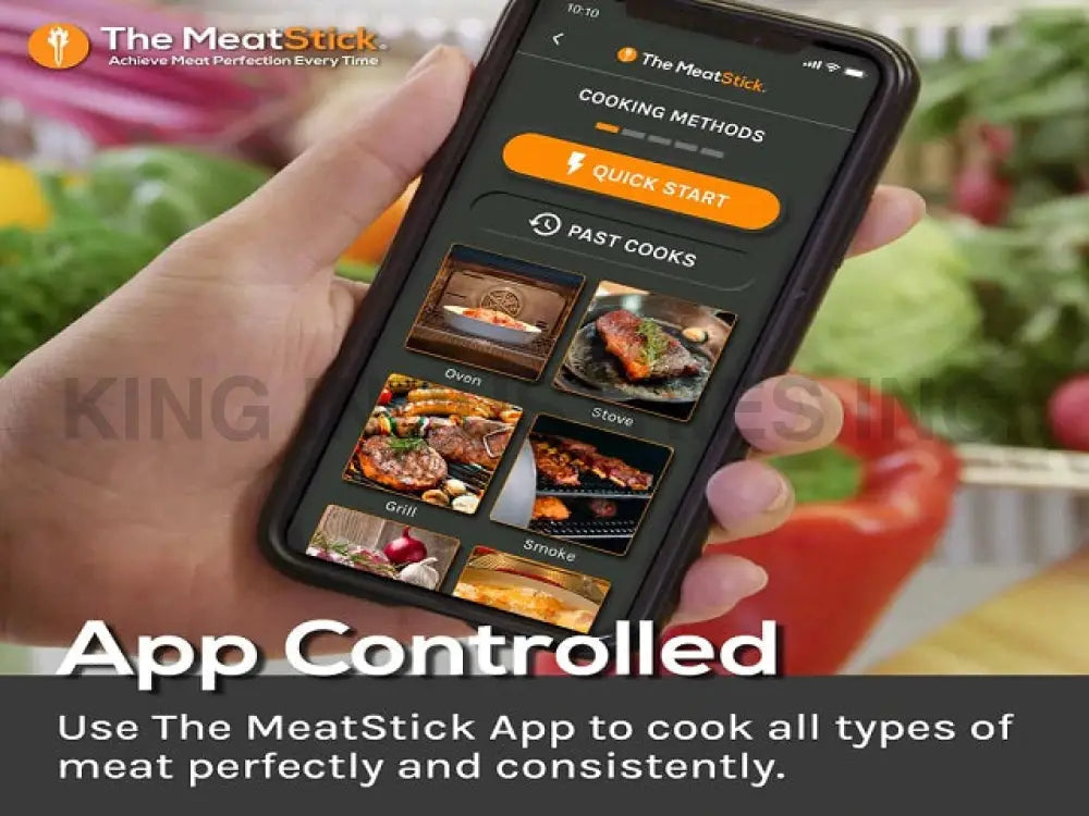 The MeatStick X Smart Wireless Meat Thermometer SET | Smart Wireless Meat Thermometer Set